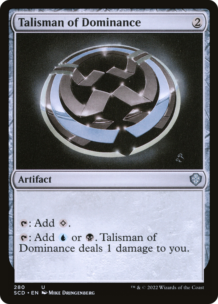 Talisman of Dominance [Starter Commander Decks] | Rook's Games and More