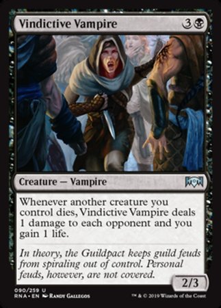 Vindictive Vampire [Ravnica Allegiance] | Rook's Games and More