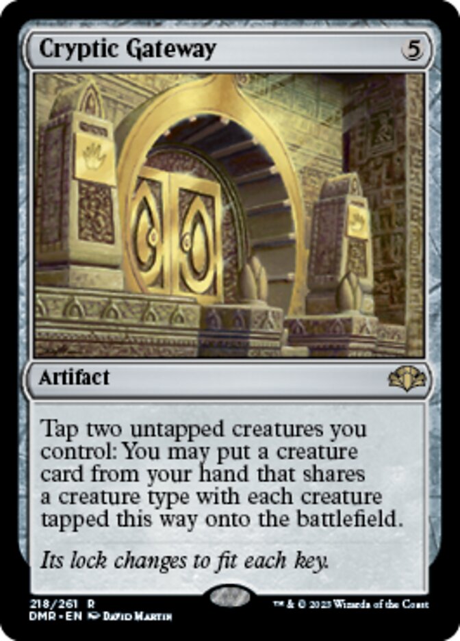 Cryptic Gateway [Dominaria Remastered] | Rook's Games and More