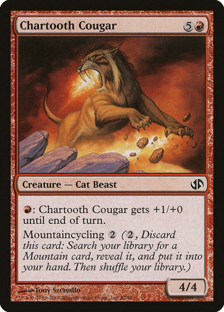 Chartooth Cougar [Duel Decks: Jace vs. Chandra] | Rook's Games and More