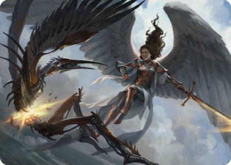 Destroy Evil Art Card [Dominaria United Art Series] | Rook's Games and More