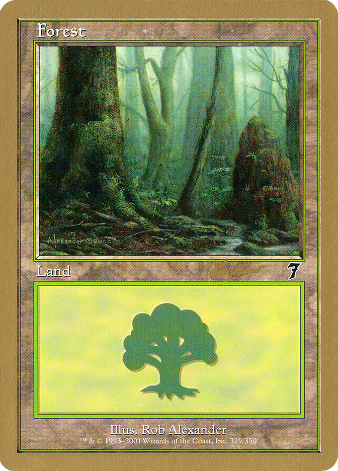 Forest (329) (Sim Han How) [World Championship Decks 2002] | Rook's Games and More