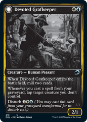 Devoted Grafkeeper // Departed Soulkeeper [Innistrad: Double Feature] | Rook's Games and More