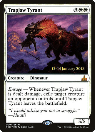 Trapjaw Tyrant [Rivals of Ixalan Promos] | Rook's Games and More