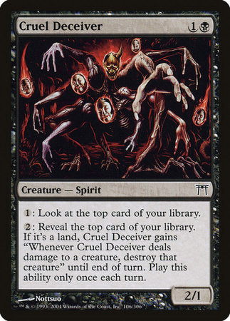 Cruel Deceiver [Champions of Kamigawa] | Rook's Games and More