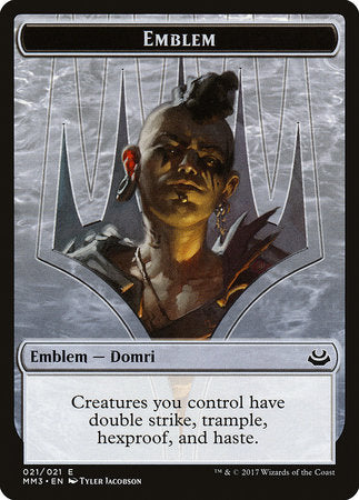 Emblem - Domri Rade [Modern Masters 2017 Tokens] | Rook's Games and More