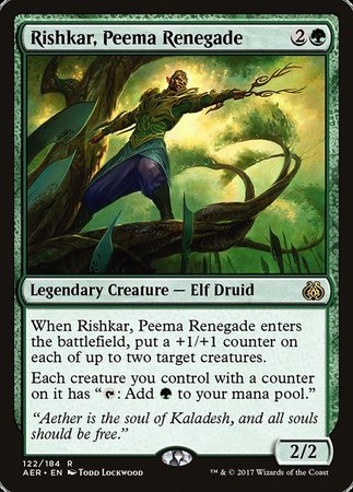 Rishkar, Peema Renegade [Aether Revolt] | Rook's Games and More