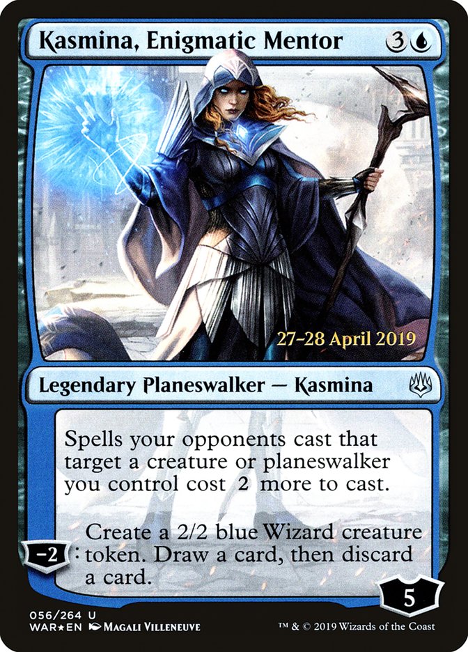 Kasmina, Enigmatic Mentor  [War of the Spark Prerelease Promos] | Rook's Games and More