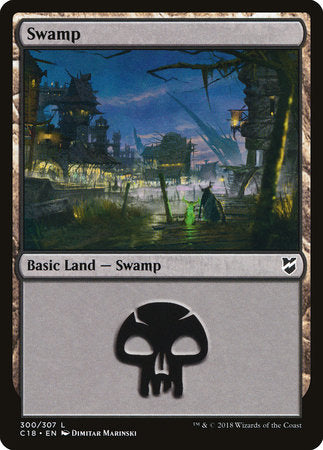 Swamp (300) [Commander 2018] | Rook's Games and More