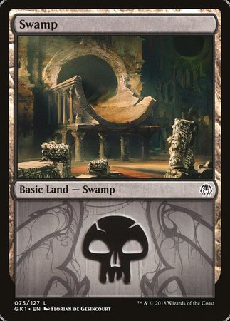 Swamp (75) [GRN Guild Kit] | Rook's Games and More