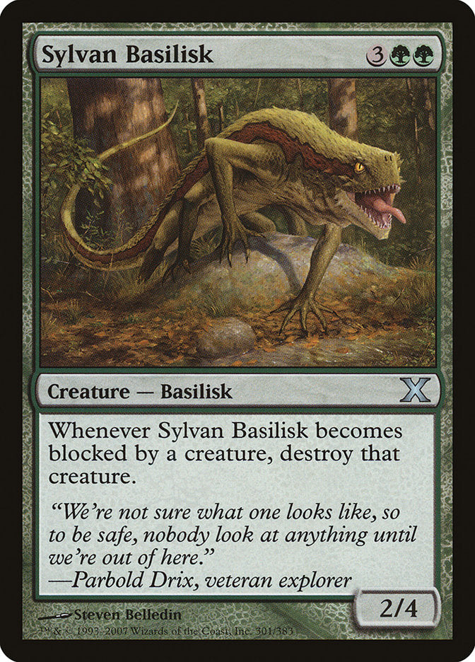 Sylvan Basilisk [Tenth Edition] | Rook's Games and More