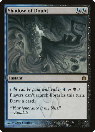 Shadow of Doubt [Ravnica: City of Guilds] | Rook's Games and More