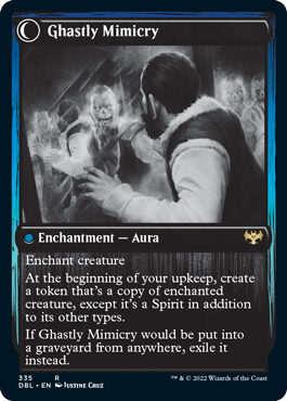 Mirrorhall Mimic // Ghastly Mimicry [Innistrad: Double Feature] | Rook's Games and More