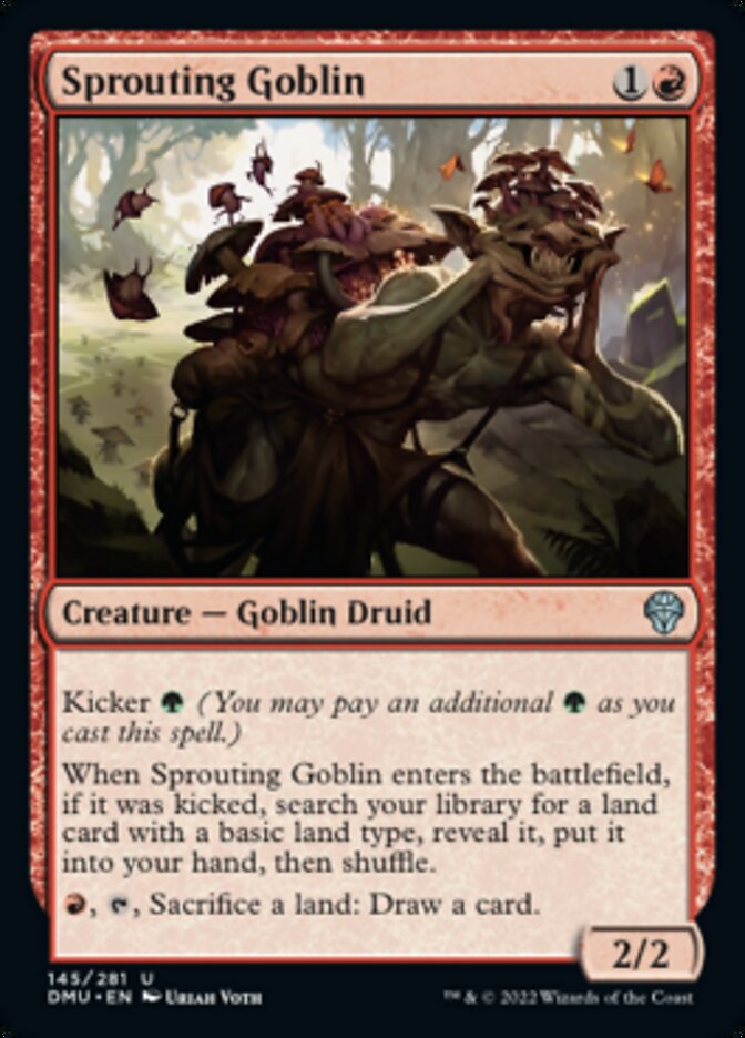 Sprouting Goblin [Dominaria United] | Rook's Games and More