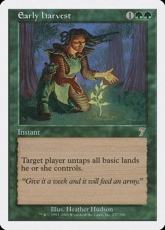 Early Harvest [Seventh Edition] | Rook's Games and More