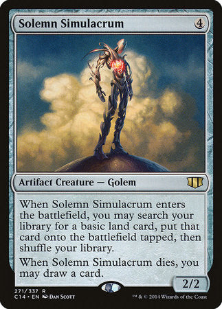 Solemn Simulacrum [Commander 2014] | Rook's Games and More