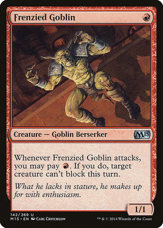 Frenzied Goblin [Magic 2015] | Rook's Games and More