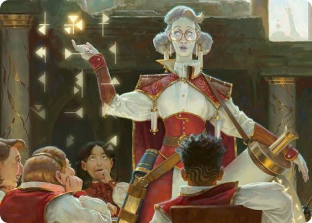 Professor of Symbology Art Card [Strixhaven: School of Mages Art Serie Rook's Games and More Professor of Symbology Art Card [Strixhaven: School of Mages Art Serie Rook's Games and More