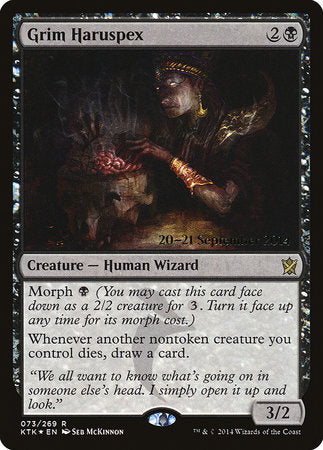 Grim Haruspex [Khans of Tarkir Promos] | Rook's Games and More