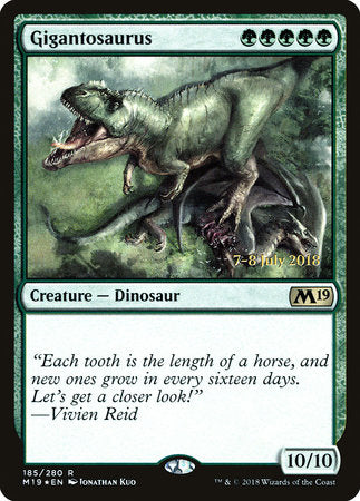 Gigantosaurus [Core Set 2019 Promos] | Rook's Games and More