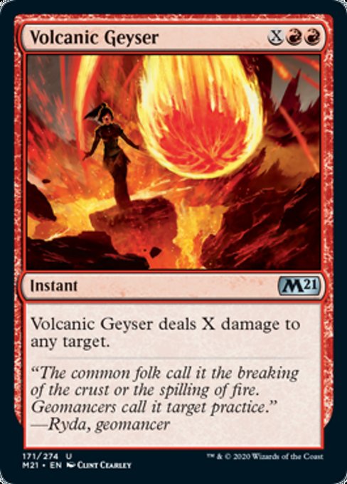 Volcanic Geyser [Core Set 2021] | Rook's Games and More