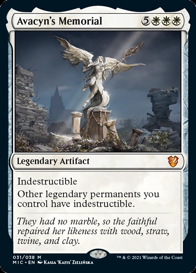 Avacyn's Memorial [Innistrad: Midnight Hunt Commander] | Rook's Games and More