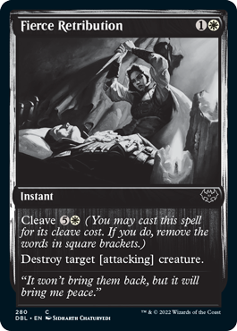 Fierce Retribution [Innistrad: Double Feature] | Rook's Games and More