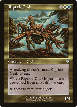 Riptide Crab [Invasion] | Rook's Games and More