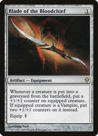 Blade of the Bloodchief [Zendikar] | Rook's Games and More