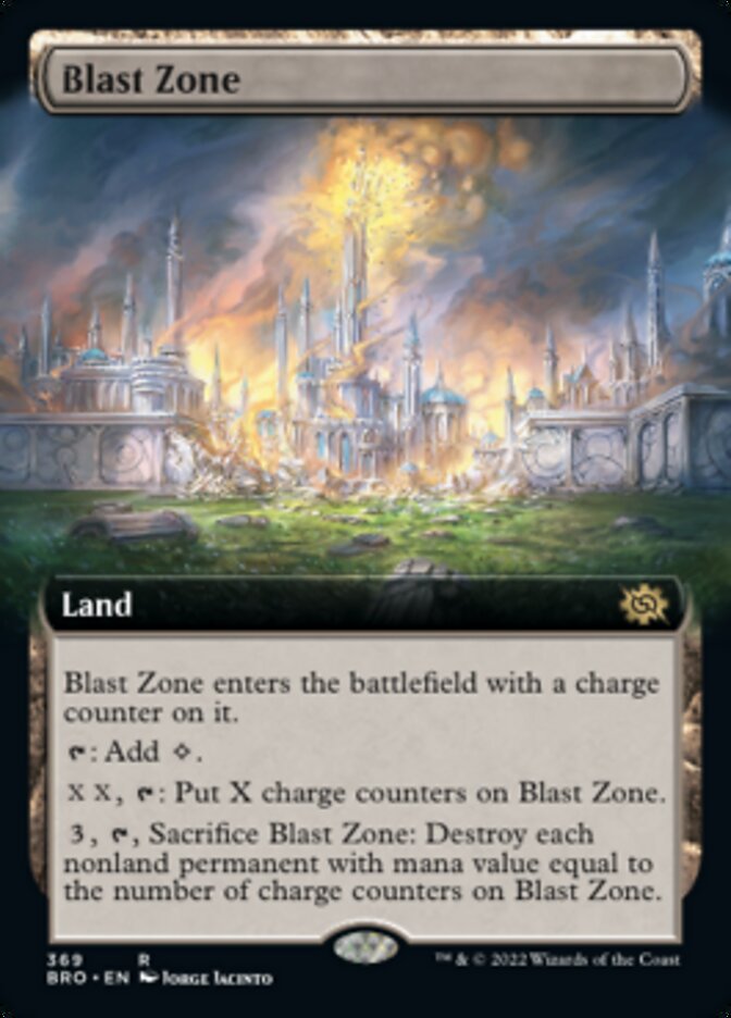 Blast Zone (Extended Art) [The Brothers' War] | Rook's Games and More