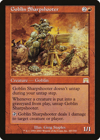 Goblin Sharpshooter [Onslaught] | Rook's Games and More