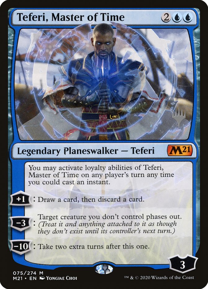 Teferi, Master of Time (Promo Pack) [Core Set 2021 Promos] | Rook's Games and More