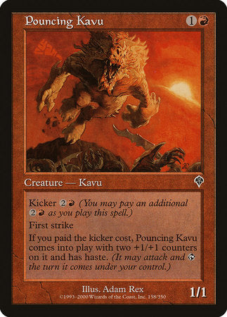 Pouncing Kavu [Invasion] | Rook's Games and More