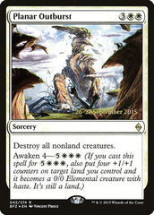 Planar Outburst [Battle for Zendikar Promos]