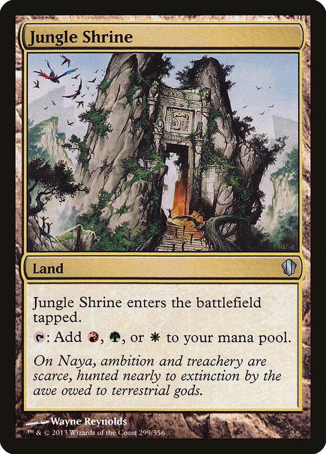 Jungle Shrine [Commander 2013] | Rook's Games and More