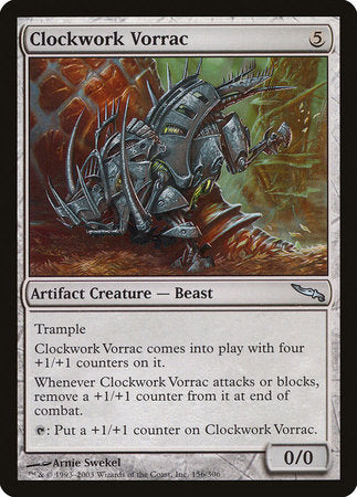 Clockwork Vorrac [Mirrodin] | Rook's Games and More