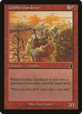 Goblin Gardener [Urza's Destiny] | Rook's Games and More