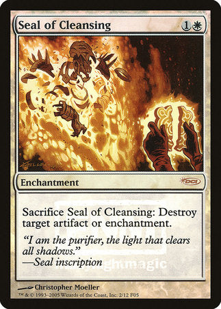 Seal of Cleansing [Friday Night Magic 2005] | Rook's Games and More