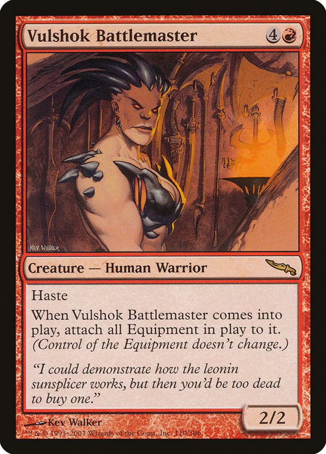 Vulshok Battlemaster [Mirrodin] | Rook's Games and More