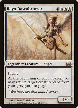 Reya Dawnbringer [Duel Decks: Divine vs. Demonic] | Rook's Games and More