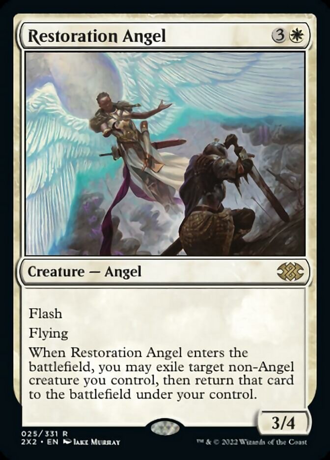 Restoration Angel [Double Masters 2022] | Rook's Games and More