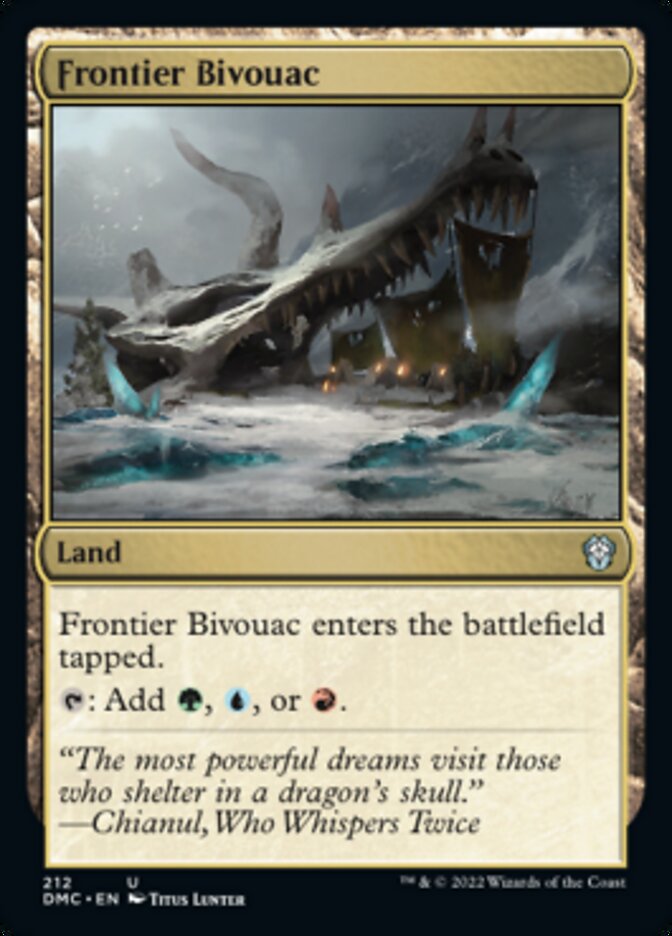 Frontier Bivouac [Dominaria United Commander] | Rook's Games and More