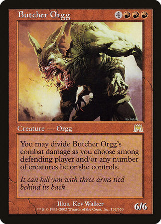 Butcher Orgg [Onslaught] | Rook's Games and More