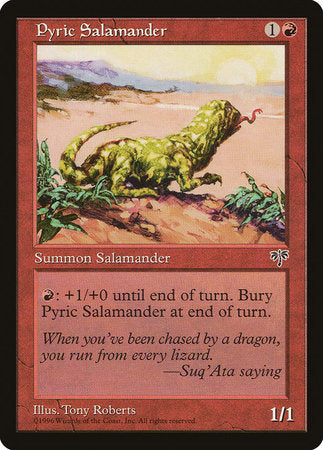 Pyric Salamander [Mirage] | Rook's Games and More