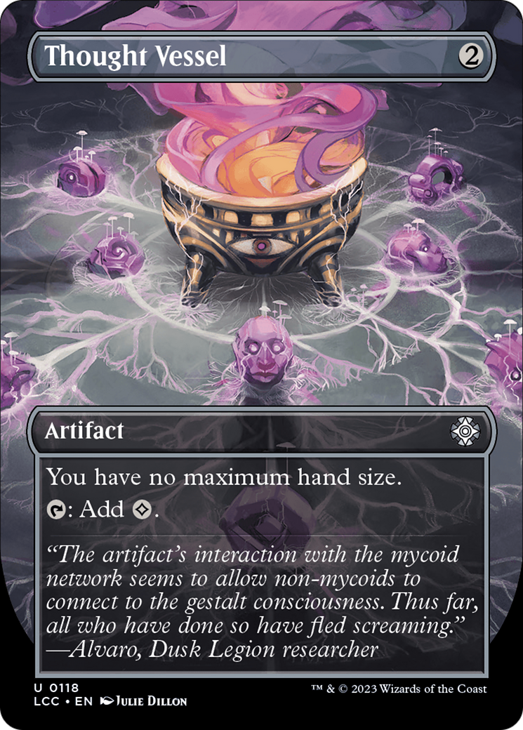 Thought Vessel (Borderless) [The Lost Caverns of Ixalan Commander] | Rook's Games and More