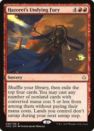 Hazoret's Undying Fury [Hour of Devastation] | Rook's Games and More