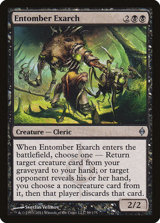 Entomber Exarch [New Phyrexia] | Rook's Games and More