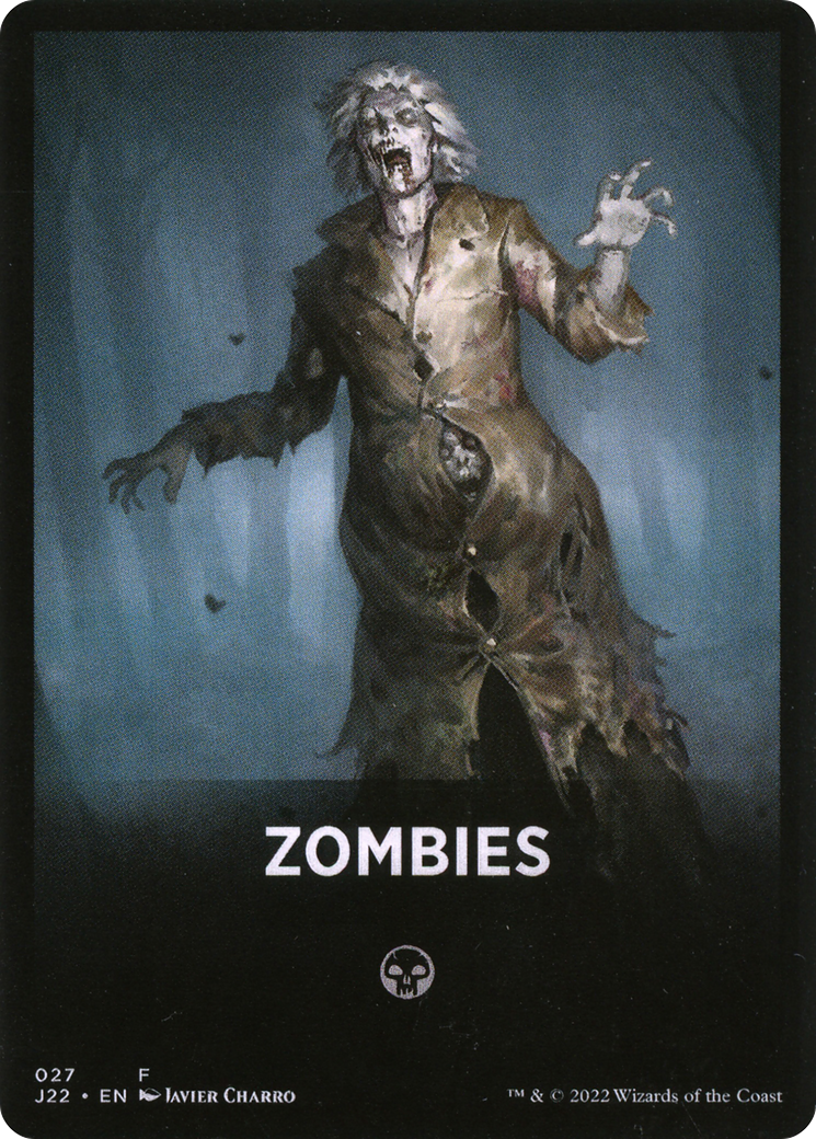 Zombies Theme Card [Jumpstart 2022 Front Cards] | Rook's Games and More