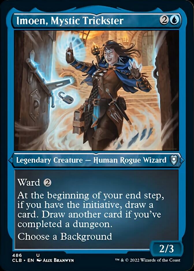 Imoen, Mystic Trickster (Foil Etched) [Commander Legends: Battle for Baldur's Gate] | Rook's Games and More