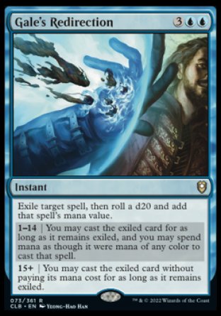 Gale's Redirection [Commander Legends: Battle for Baldur's Gate] | Rook's Games and More